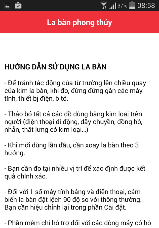 La ban Phong thuy - Laban screenshot 3