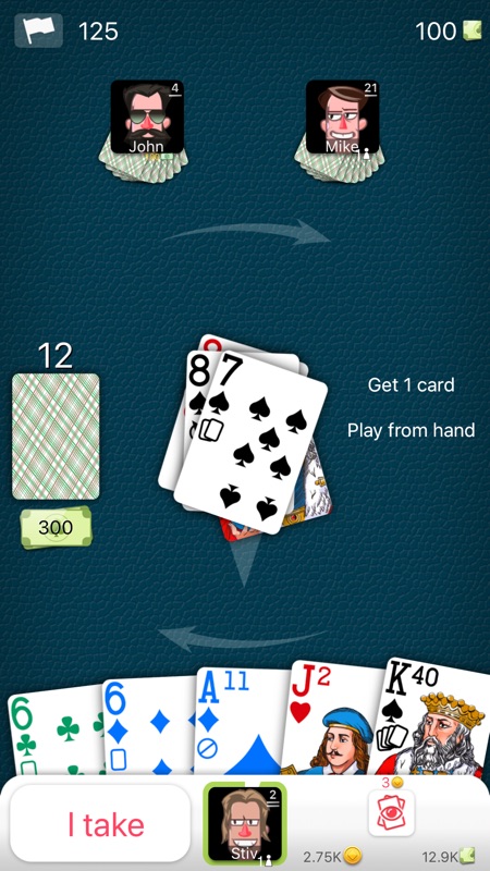 Mau-Mau Online screenshot 1