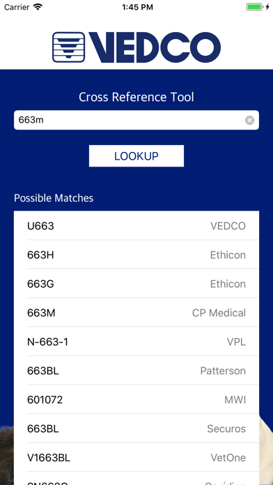 Screenshot #3 pour Vedco Suture SKU Converter
