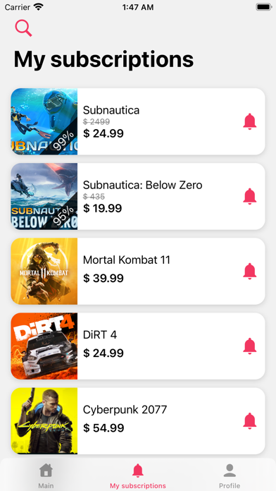 Screenshot #2 pour Applook - Discount Monitoring
