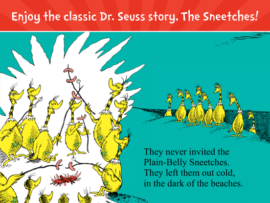 Screenshot #1 for The Sneetches by Dr. Seuss