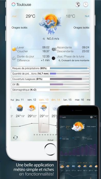 eWeather HD: Météo, Vigilance eWeather HD: Météo, Vigilance
