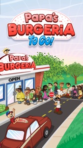 Papa's Burgeria To Go! screenshot #1 for iPhone