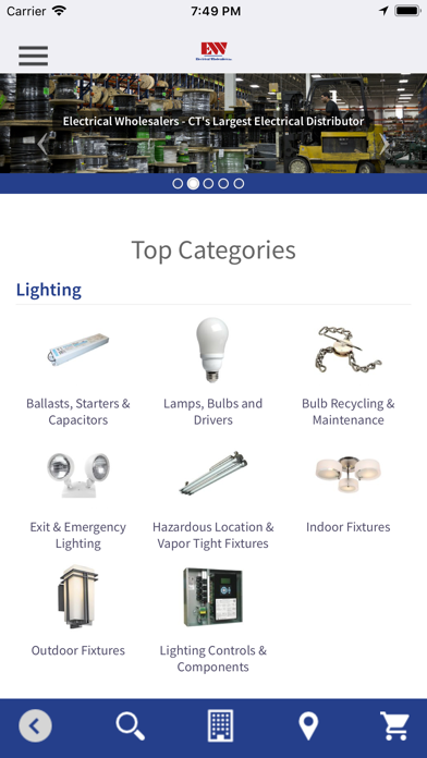 Electrical Wholesalers - CT Screenshot