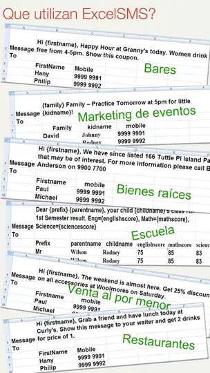 Captura de pantalla de SA Group Text Lite en iPhone 5