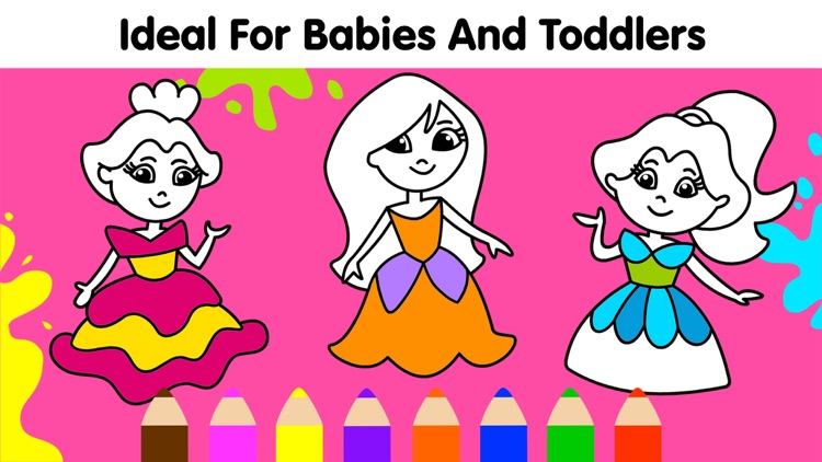 Baby Coloring Games for Kids screenshot-4