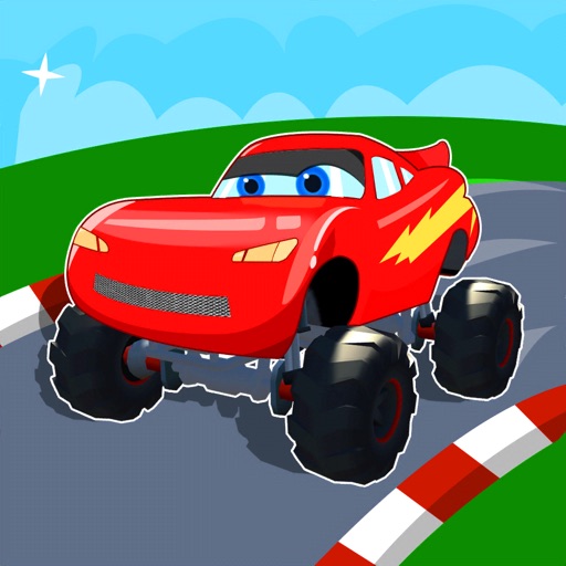 Lightning Kids Racing Cars Run Icon