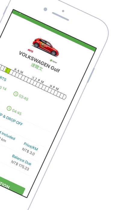 Zipcar Taiwan Screenshot