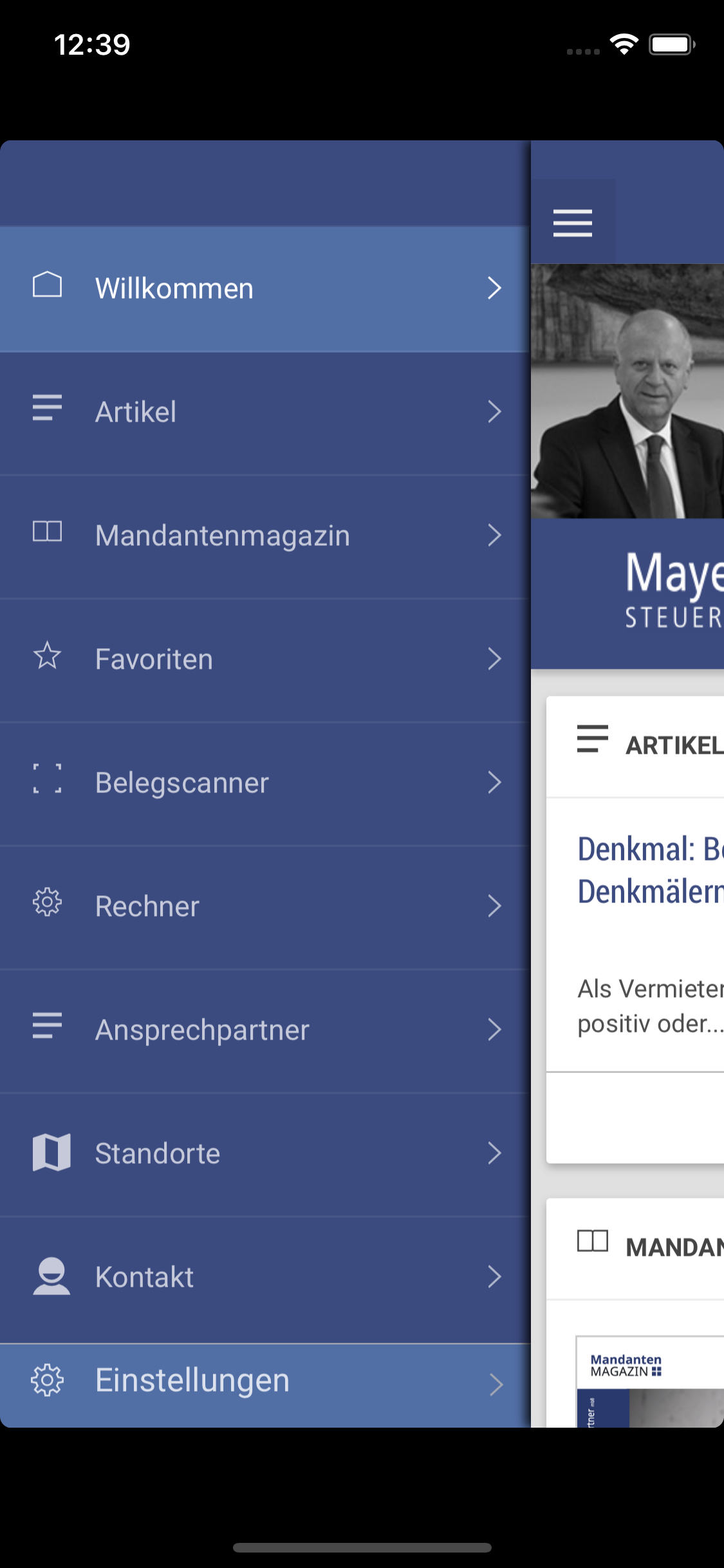 Mayer Kohler + Partner screenshot 3