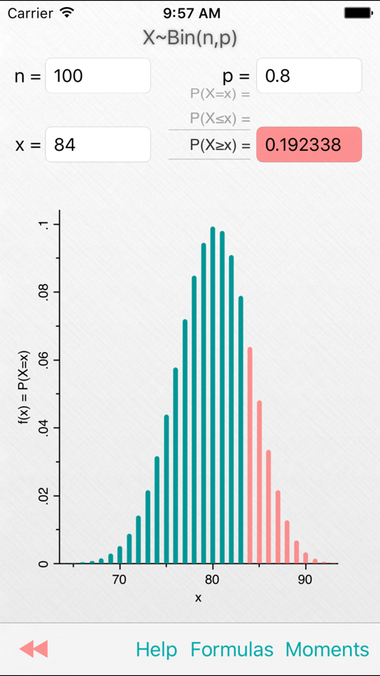 #2. Probability-Distributions (iOS) 由: Matthew Bognar