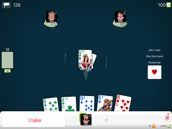 Screenshot #6 pour Mau-Mau Online