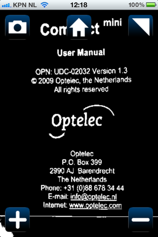 Optelec screenshot 3