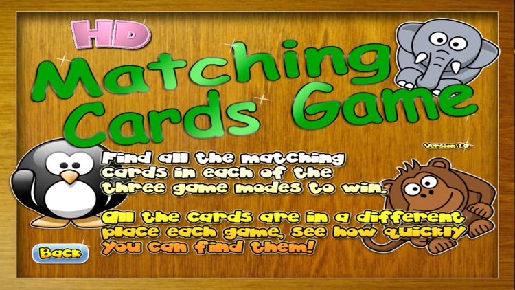 The Matching Cards Game