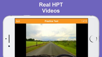Hazard Perception Test (HPT) Screenshot
