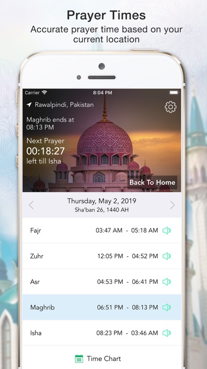 Islamic Prayer Times & Tracker