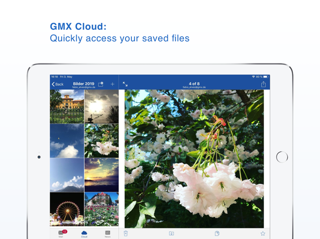 ‎GMX - Mail & Cloud Screenshot
