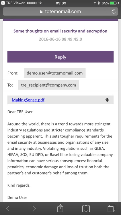 totemomobile TRE Viewer screenshot-4