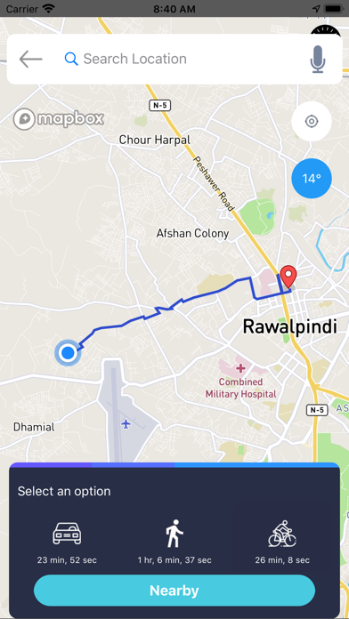 GPS Voice Navigation Maps screenshot 4