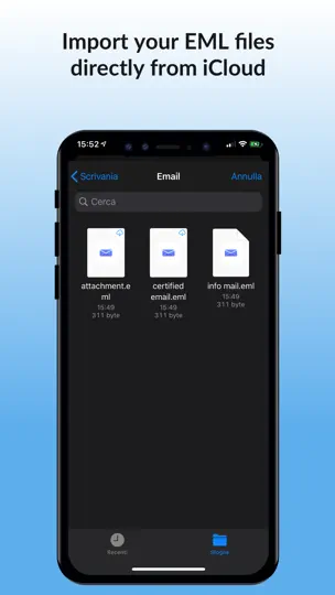 Screenshot von EML Viewer Pro EML File Reader auf dem iPhone 3