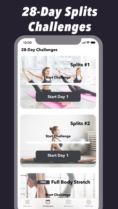 30 Day Splits Training at Home Screenshot