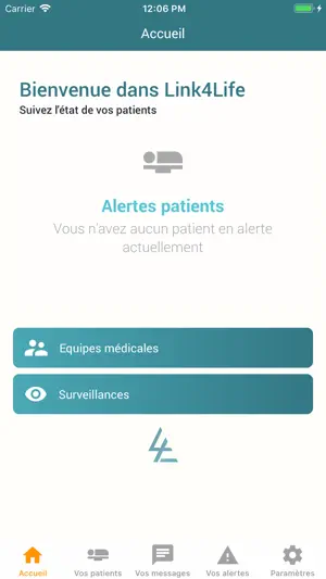 Link4Life-Soignant screenshot 1