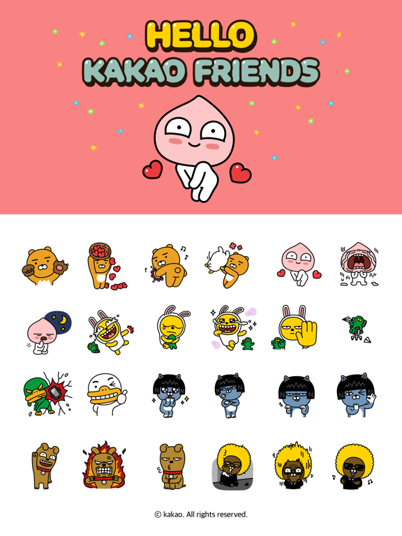 Screenshot #2 for Hello Kakao Friends