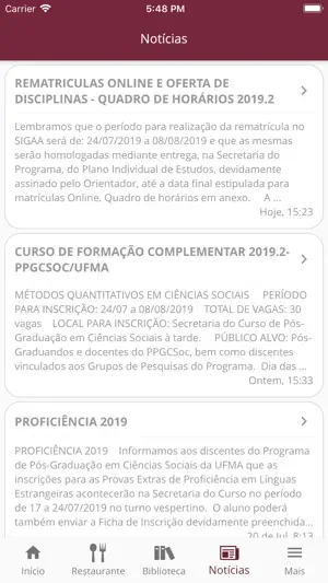 UFMA Mobile screenshot 2