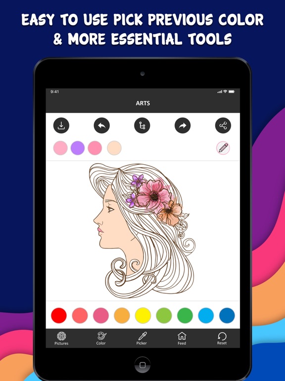 Screenshot #6 pour Fill Colors : ColorArt Book
