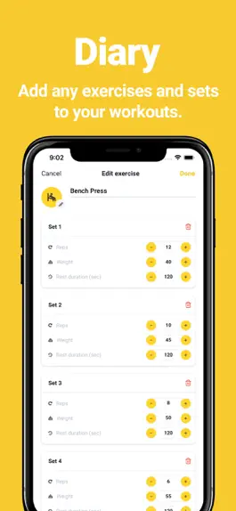 Game screenshot Fitlog - Workout Log & Gym Log mod apk