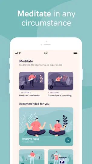 Screenshot von Meditation Nest auf dem iPhone 2