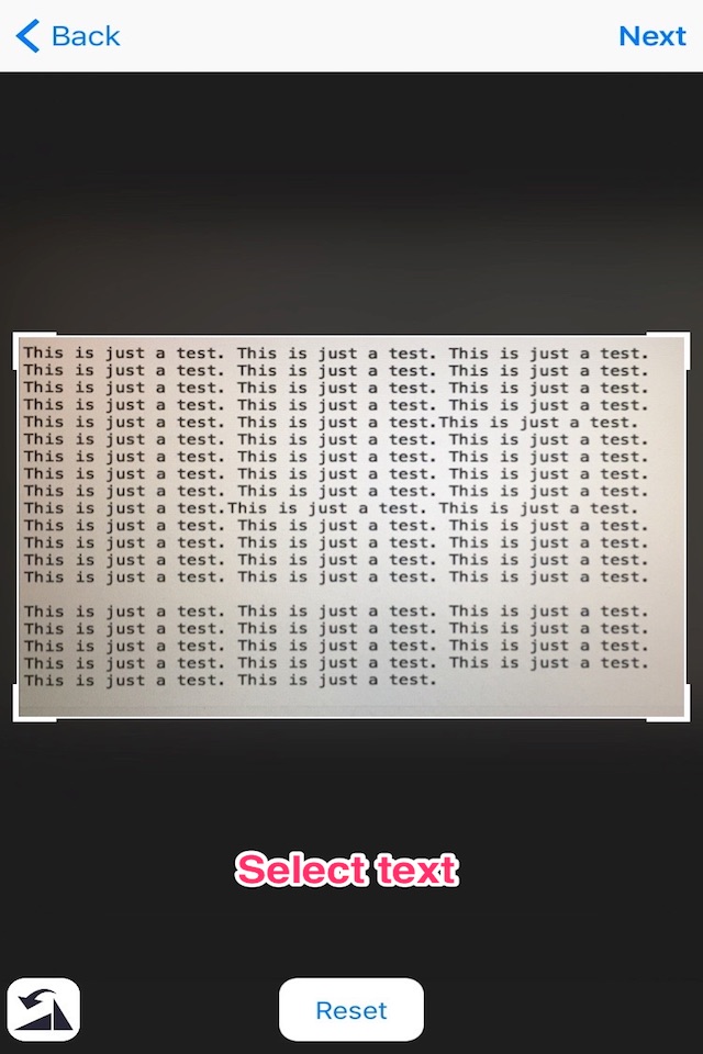 iPhone screenshot