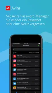 avira password manager iphone bildschirmfoto 1