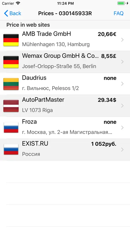 Piezas Seat y diagramas screenshot 2 of 6
