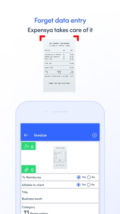 How to cancel & delete Expensya - Expense Reports from iphone & ipad 2