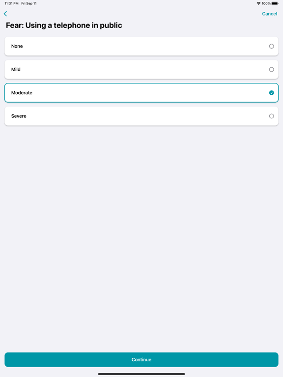 Screenshot #5 pour Social Anxiety Test