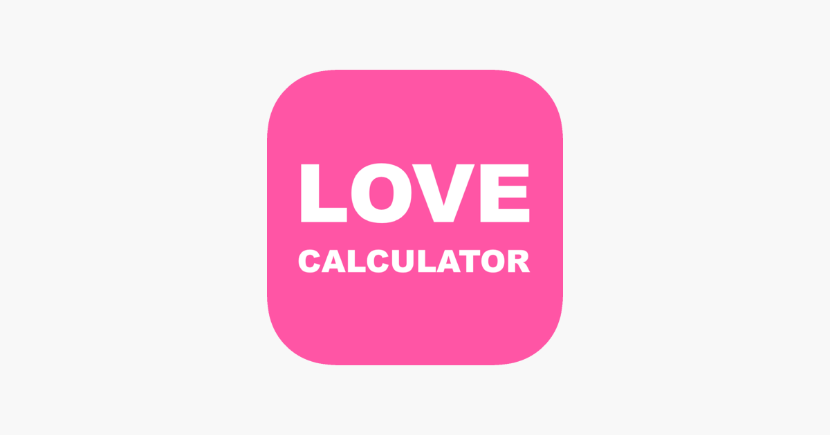 Love Calculator: My Match Test dans l'App Store