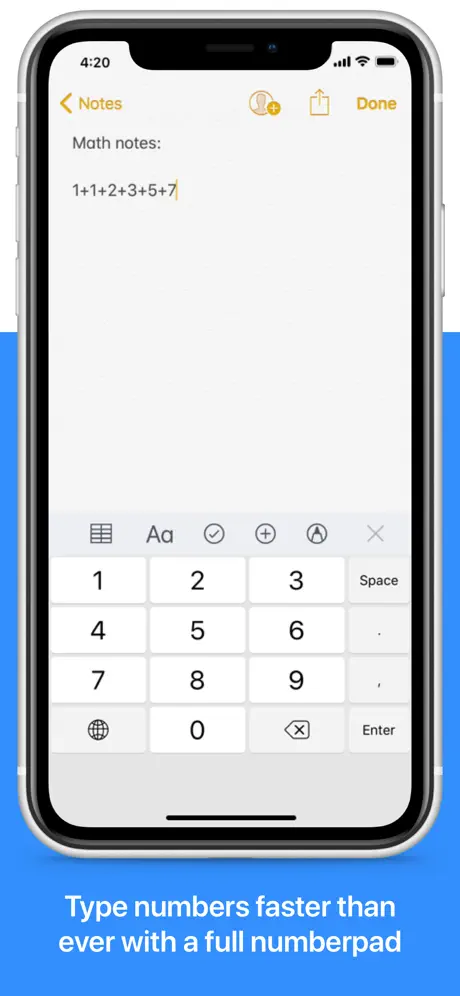 NumPad: Your Number Keyboard