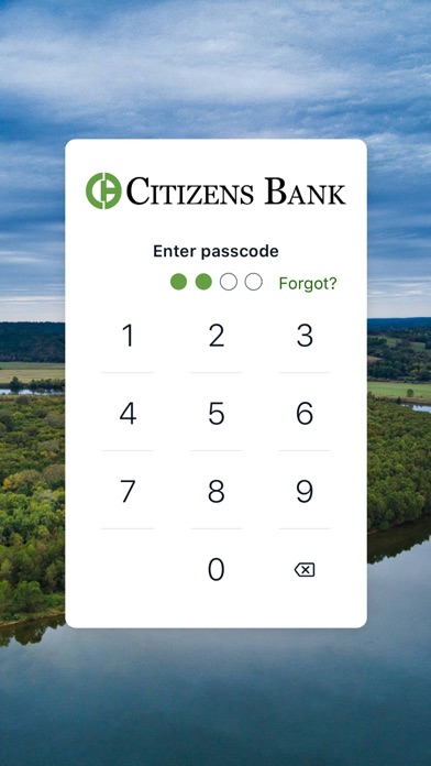 The Citizens Bank Now Screenshot