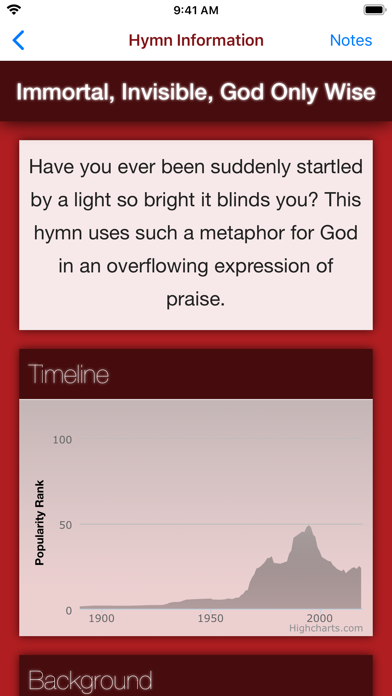 Glory to God Ecumenical Hymnal Screenshot