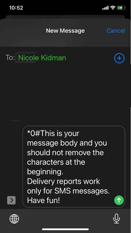 Group SMS with Delivery Report screenshot 4 of 5