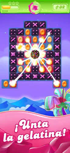 Screenshot 1 Candy Crush Jelly Saga iphone