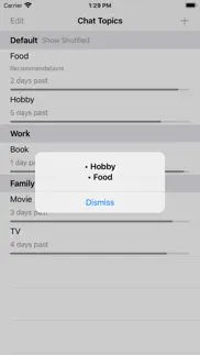 chat topics iphone screenshot 2