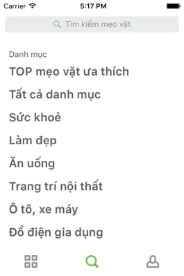 Game screenshot Mẹo Vặt - Cẩm Nang Hằng Ngày apk