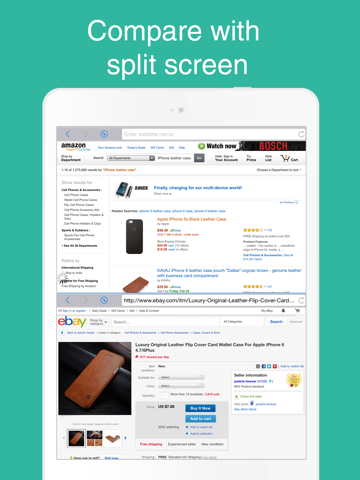 Скриншот из Split-Multi Window Browsing