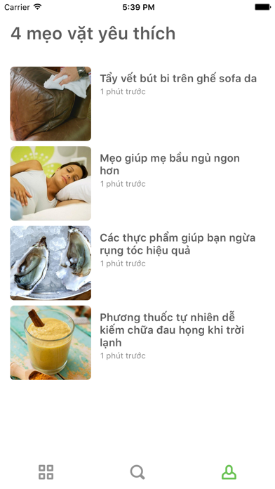 Screenshot #1 pour Mẹo Vặt - Cẩm Nang Hằng Ngày