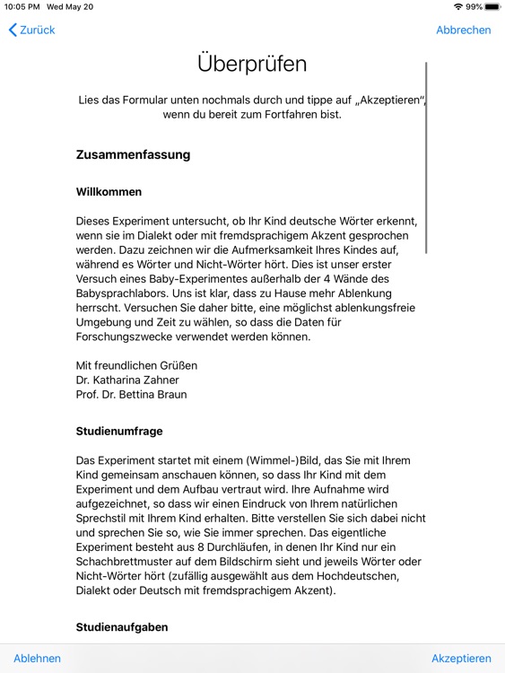 BSL: Wortformerkennung screenshot-3