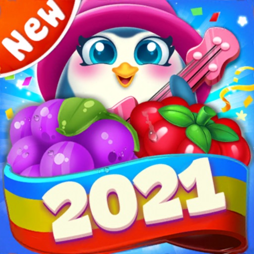 Fruit Crush - Match 3 Mania Icon