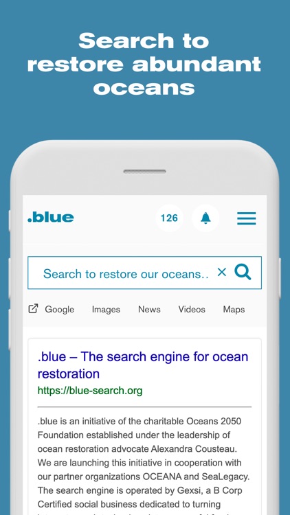 .blue Search