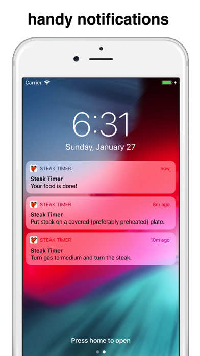 Perfect steak timer proのおすすめ画像5