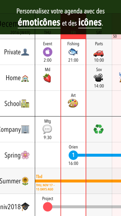 Screenshot #3 pour Grid Calendar